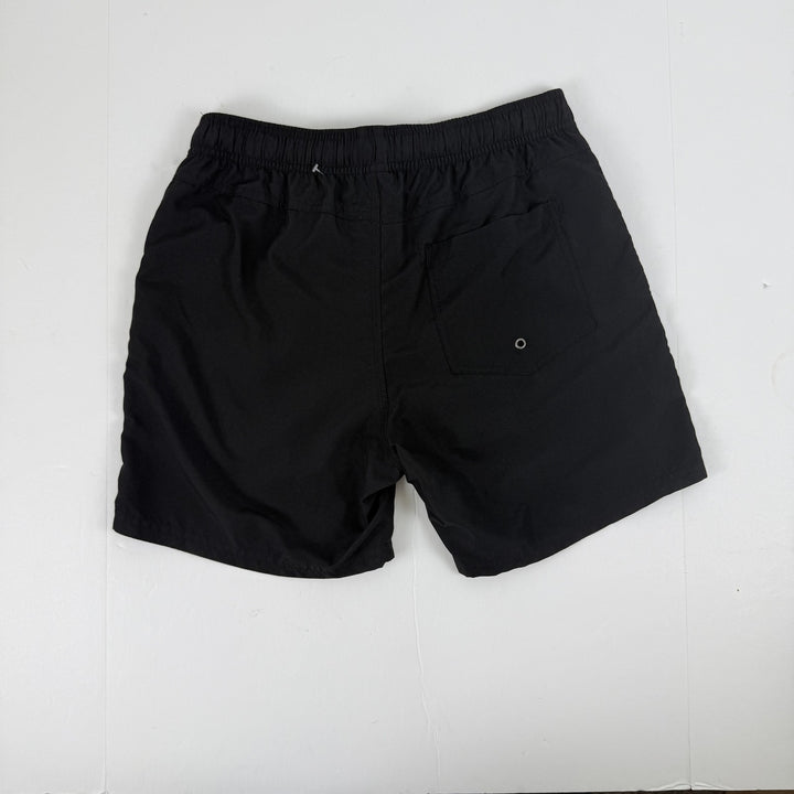 Translation missing: en.Cotton On Men's Kahuna Drawstring Shorts 5in Inseam Pockets Black-Small