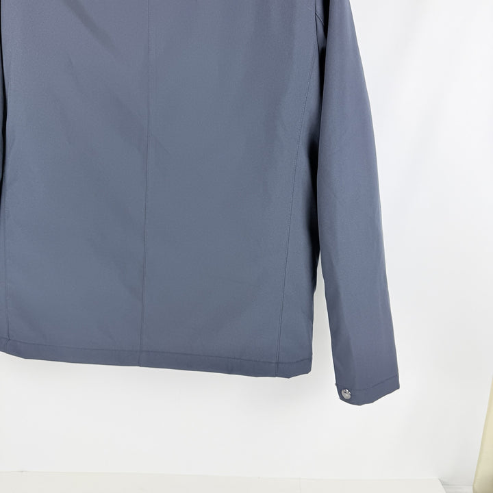 Translation missing: en.Calvin Klein Men's Full-Zip Stand-Collar Lightweight Hipster Jacket Indigo-Small