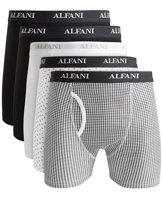 Translation missing: en.Alfani Men's 5-Pk. Boxer Briefs,Moisture Wicking, Tagless Design Assorted-Small