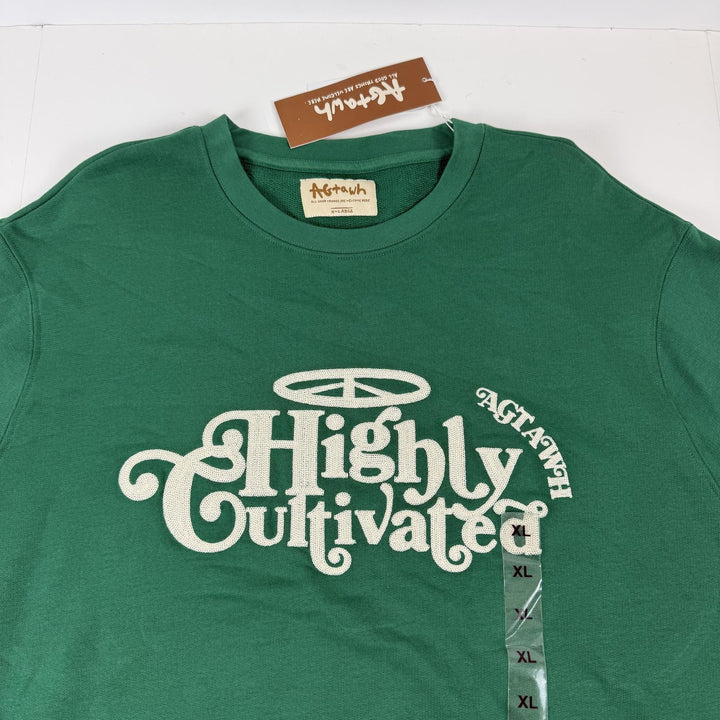 Translation missing: en.all good things are welcome here sweatshirt  french terry