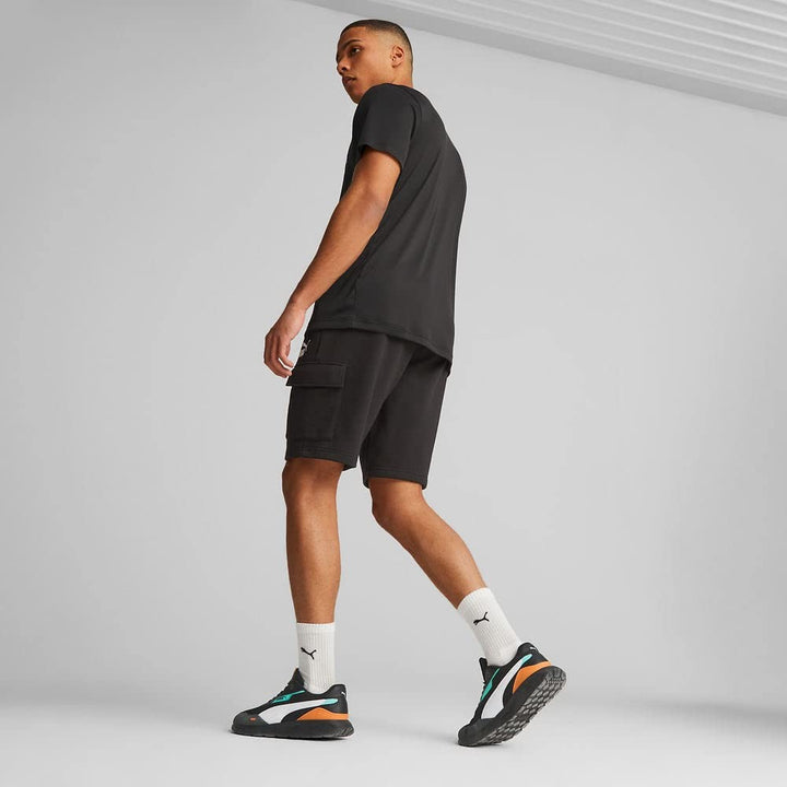 Translation missing: en.PUMA Mens Essentials 10 Inch Cargo Shorts Casual Bottoms Casual Black-Size Small