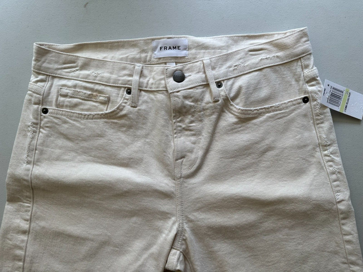 Translation missing: en.FRAME Lhomme Men's Relaxed Denim Shorts in Au Natural Grind- Size 30