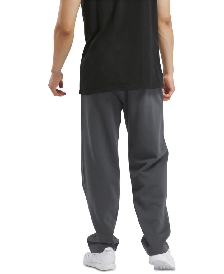 Translation missing: en.Reebok Mens Fleece Sweat Pants Dk Grey Htr Size 2XL Versatile Elastic Drawstring