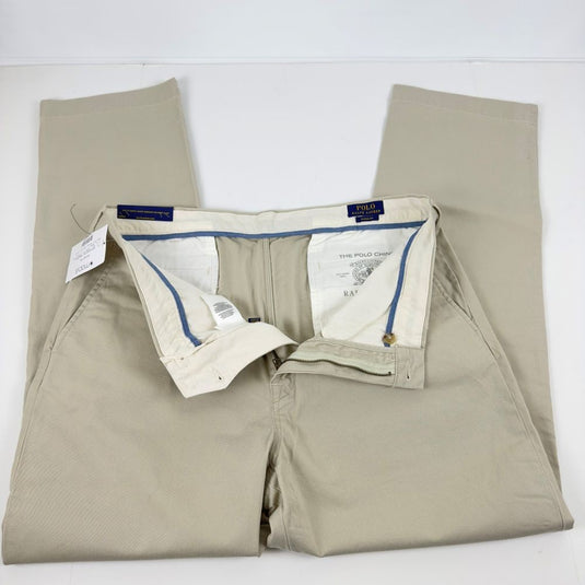 Translation missing: en.Polo Ralph Lauren Chino Pants Men's Size 38/34 Valley Tan Classic-Fit Bedford