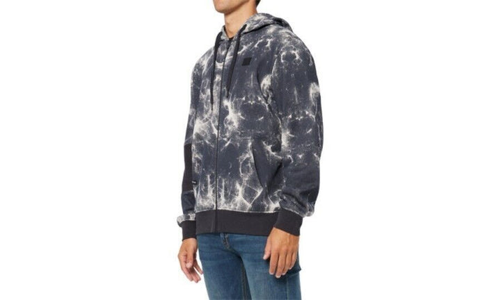 Translation missing: en.Caterpillar Men's Connect Full-Zip Hooded Sweatshirt Connect AOP-Lunar Rock-Lrg