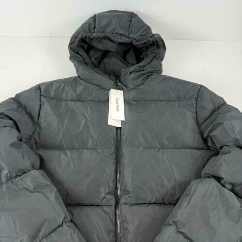 Translation missing: en.Calvin Klein Reversible Puffer Jacket Black Beauty Size Medium Down Fill Mens