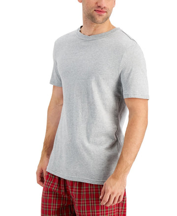 Translation missing: en.Club Room Men's Pajama T-Shirt Cotton Modal Grey Heather-Size 2XL