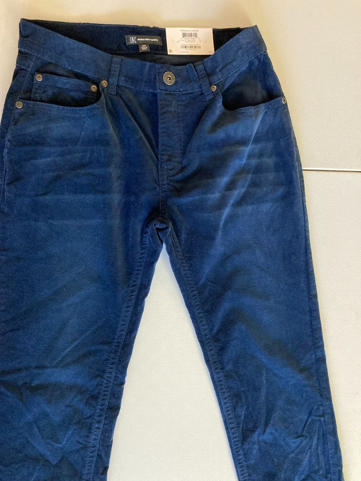 Translation missing: en.International Concepts Men's Slim Straight Comfort Stretch Pants in Navy-30/30