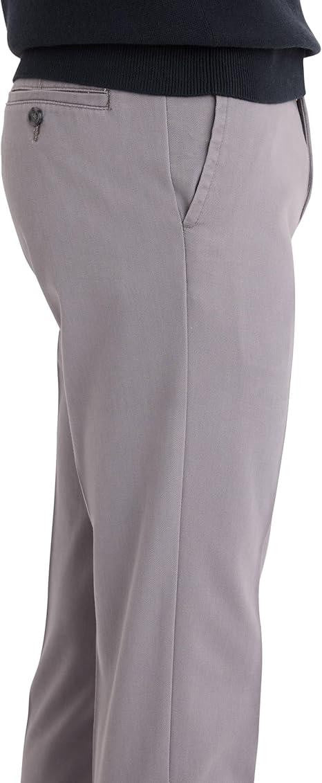Translation missing: en.Dockers Easy Khakis Pants Burma Grey 38x32 Slim Fit Mens Stretch Comfort Waist