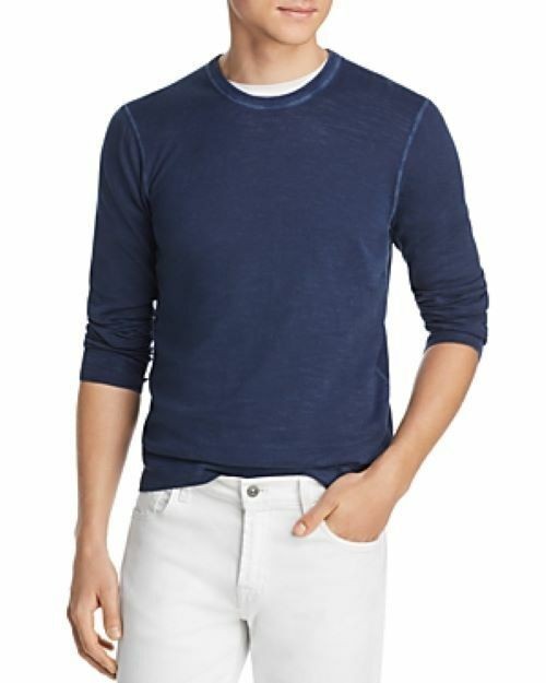 Translation missing: en.The Men's Store Garment Dyed Crewneck Sweater Blue-Size Small