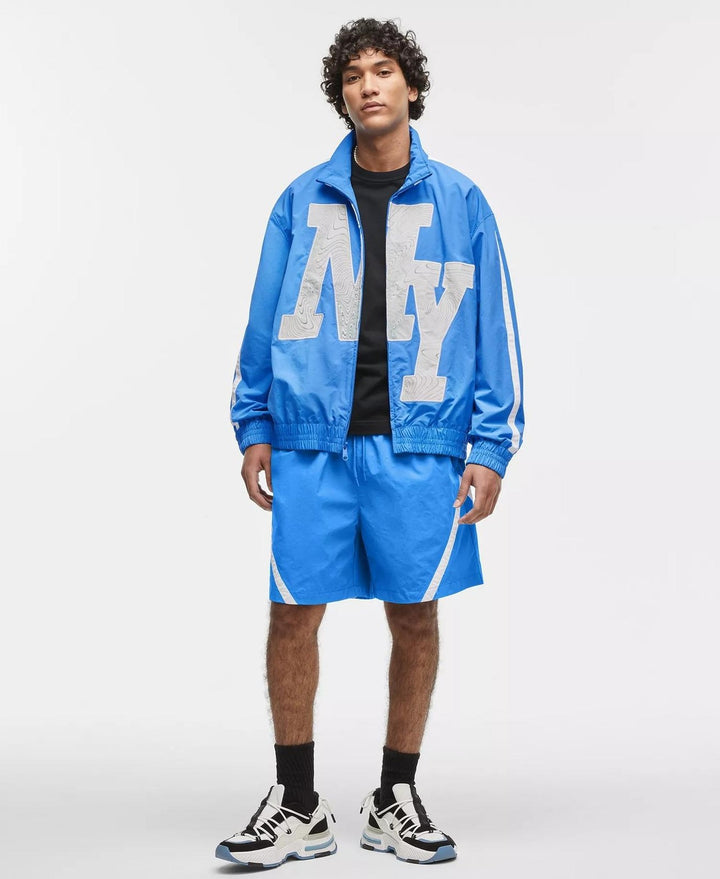 Translation missing: en.Mode of One Men's Relaxed Fit Ripstop Track Jacket Palace Blue-Medium