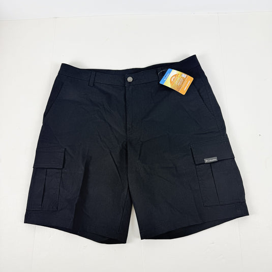 Translation missing: en.Columbia Men's Rapid Rivers Cargo Shorts Cotton Blend Stretch Black-42W