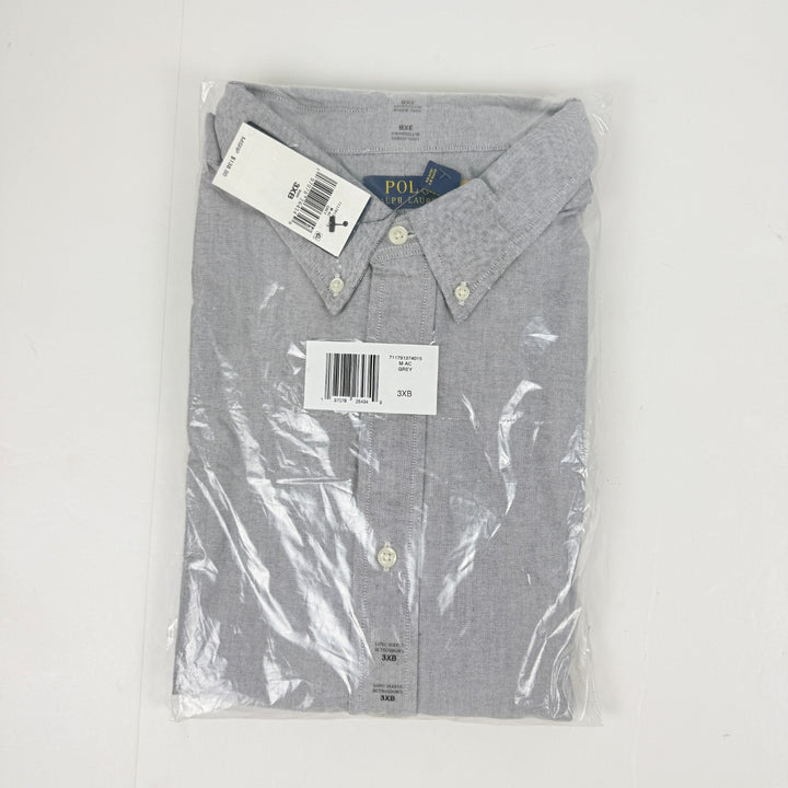 Translation missing: en.Polo Ralph Lauren Men's Big &amp; Tall Iconic Oxford Shirt - Grey-3XB