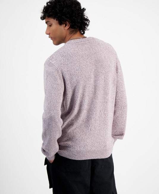 Translation missing: en.Mode of One Men's Long-Sleeve Relaxed Crewneck Sweater Soft Moon Purple-Small