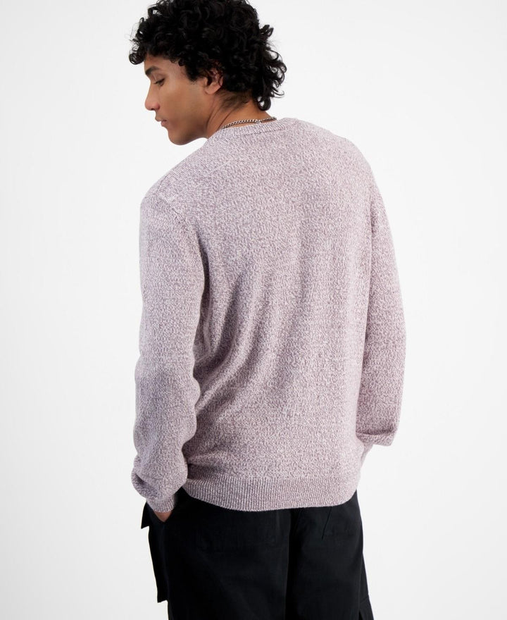 Translation missing: en.Mode of One Men's Long-Sleeve Relaxed Crewneck Sweater Soft Moon Purple-Small