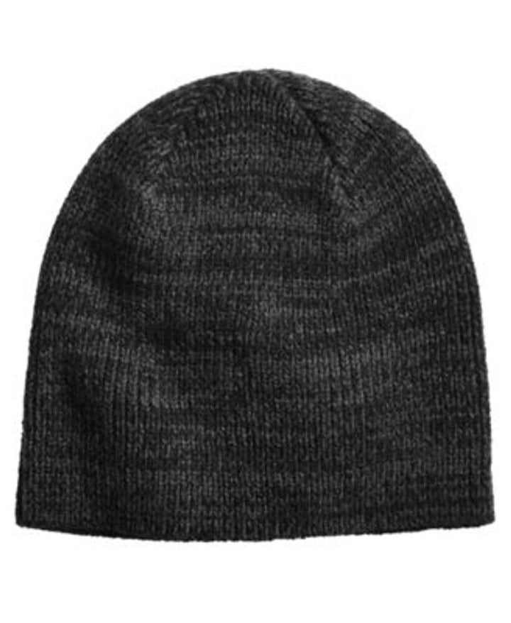 Translation missing: en.Club Room Men's Space-Dyed Beanie and Glove Set Black-One Size
