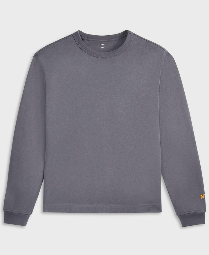 Translation missing: en.Mode of One T-Shirt Ebony Gray Medium Men's Liberty Long-Sleeve Relaxed-Fit