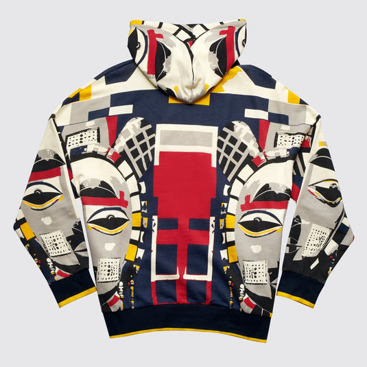 Translation missing: en.AGTAWH French Terry Motif Print Hoodie Men's 2XL Unity Print All Cotton