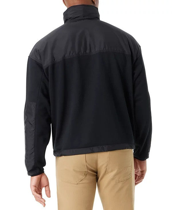 Translation missing: en.Bass Outdoor Sweatshirt Men's Size XL Black Reg-Fit Convertible Hood 1/4-Zip