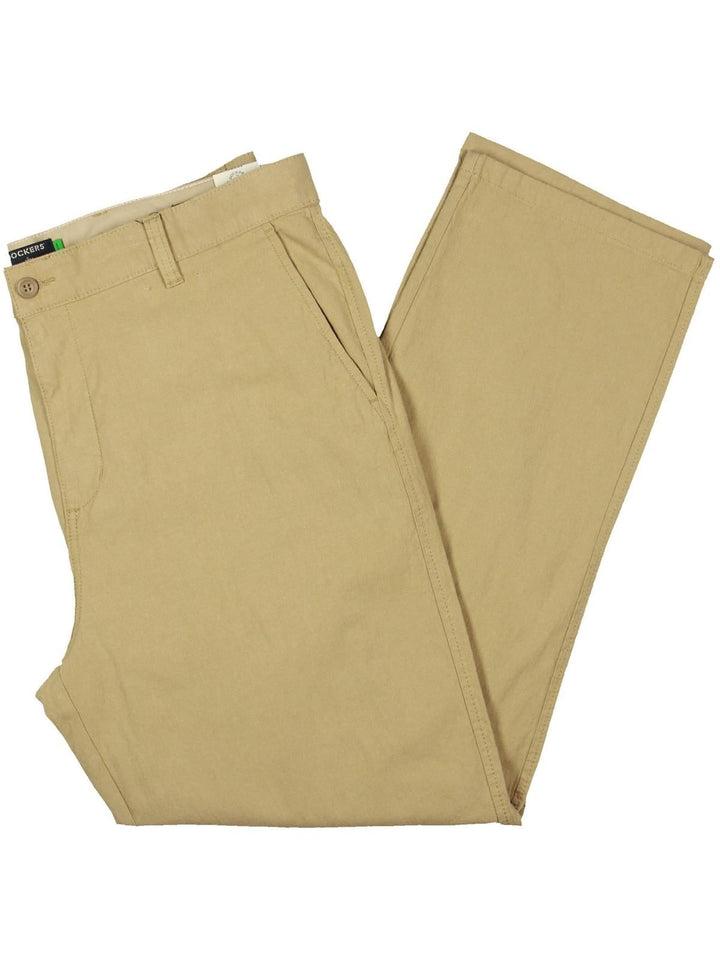Translation missing: en.Dockers Mens Straight Fit Smart 360 Flex Linen-Blend Chino Pants Harvest-38x29