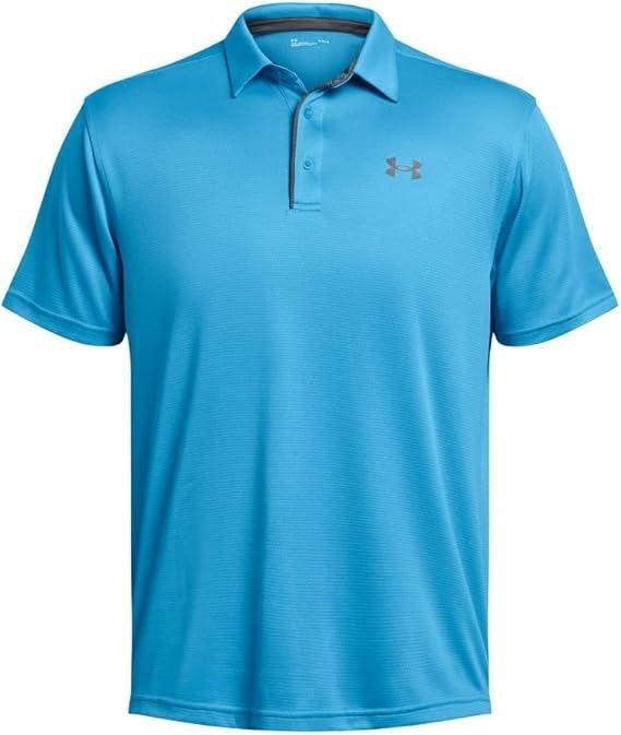 Translation missing: en.Under Armour Men's Tech Golf Polo, 421 Capri Pitch Gray, Size Small Loose Fit