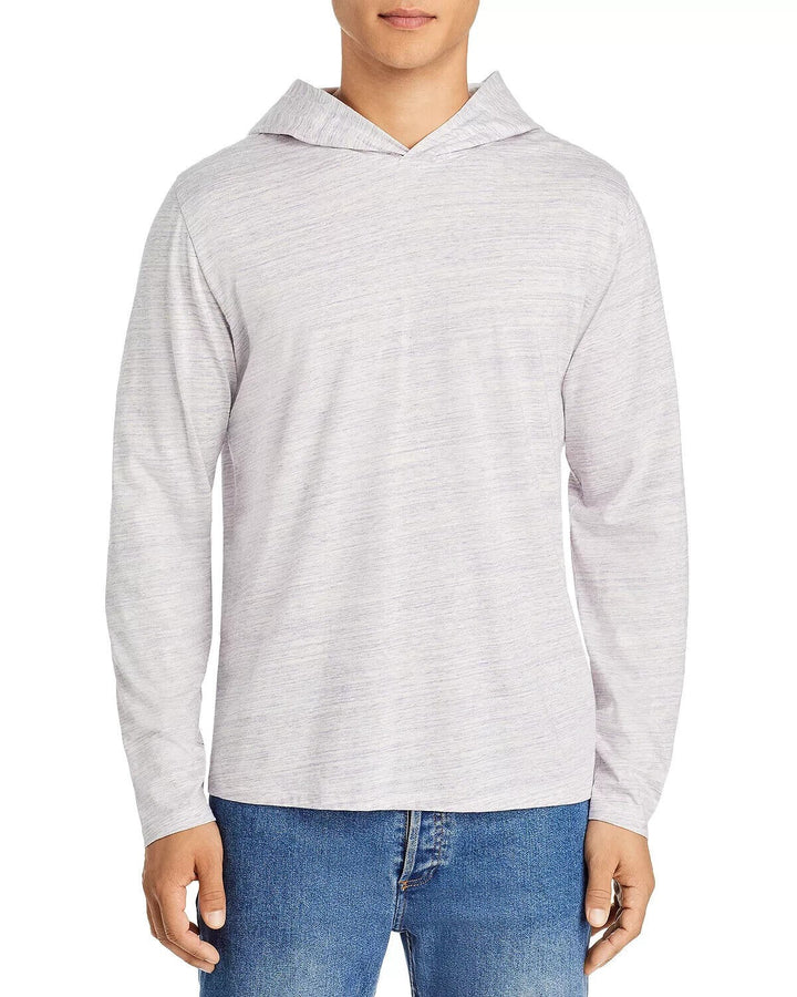 Translation missing: en.Vince Men's Space Dye Cotton Hoodie in Pale Purple-XL