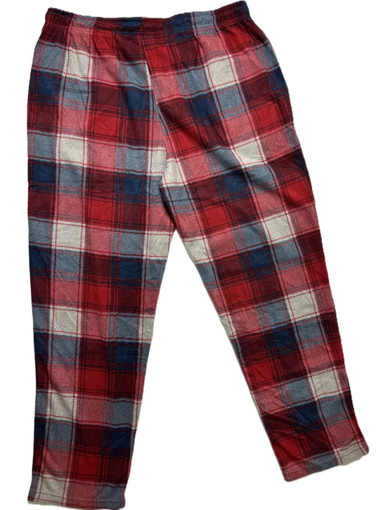 Translation missing: en.PE Men's Heather Plaid Pajama Pants Rio Red-Size XL