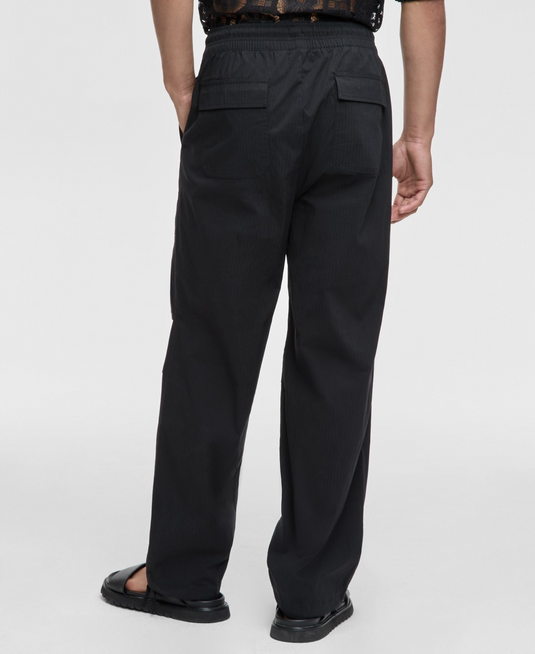 Translation missing: en.Mode of One Men's Regular-Fit Stretch Ripstop Parachute Pants Black-Small