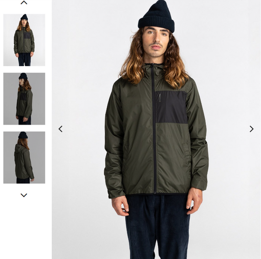 Translation missing: en.Element Men's Alder Fundamental Jacket in Forest Night-Size Small