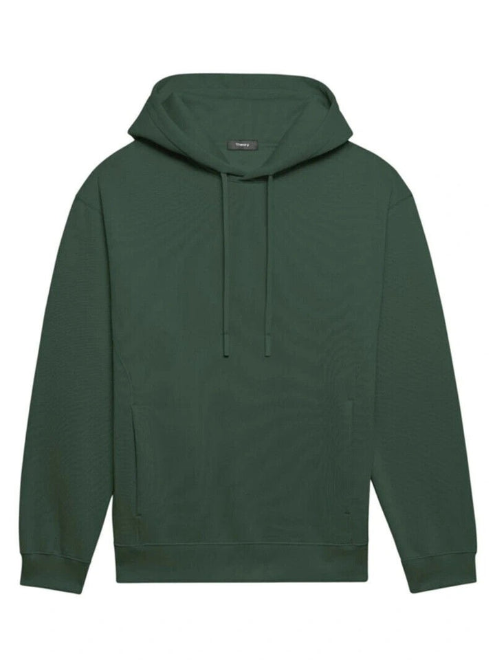 Translation missing: en.Theory Men's Colts Moisture-Wicking Stretch-Terry Hoodie in Pine Green-2XL