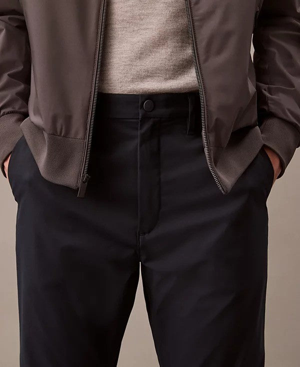 Translation missing: en.Calvin Klein Men's Slim-Fit Modern Stretch Chino Pants in Sky Captain-36x32