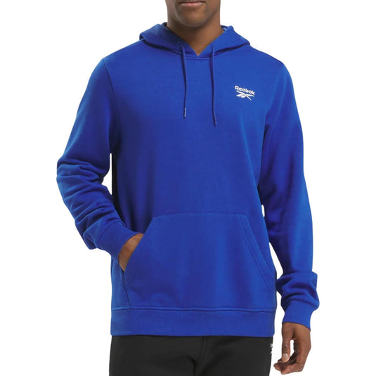 Translation missing: en.Reebok Identity Small Logo Hoodie Boundless Blue Size 2XL Fleece Classic Fit