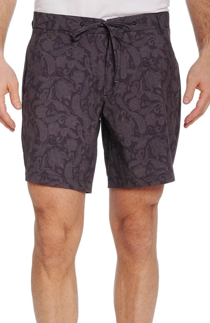 Translation missing: en.Robert Graham Men's Classic Fit Beach to Bar Bounty Shorts, Size 38 in Black