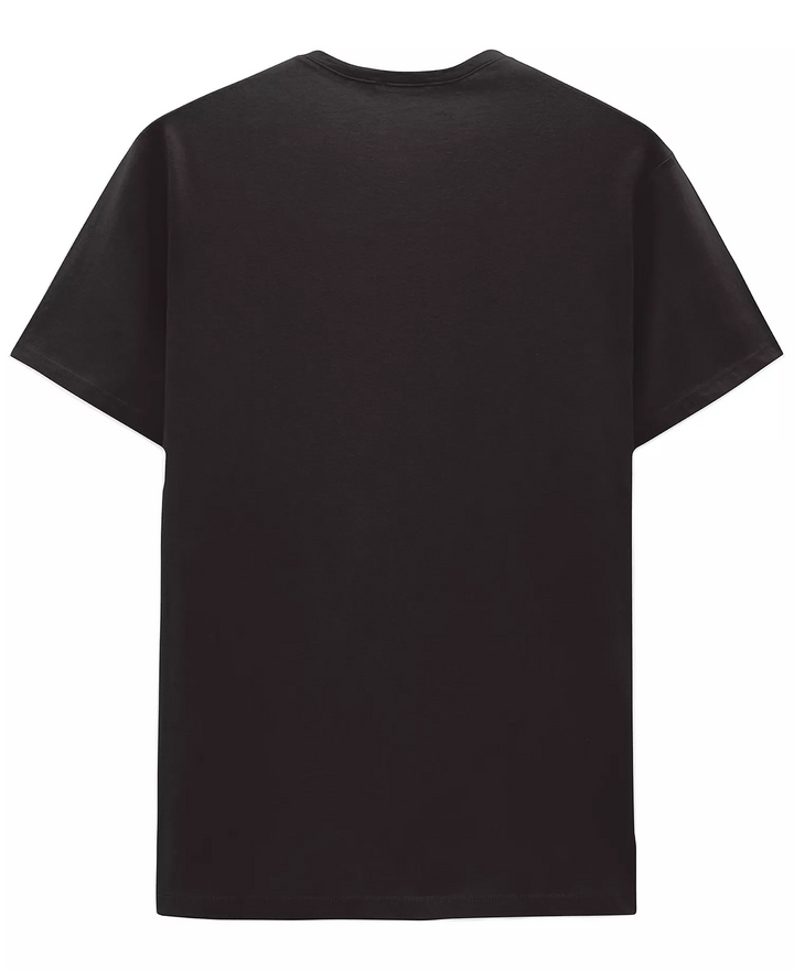 Translation missing: en.Hybrid Men's Peanuts Characters Logo Cotton T-Shirt in Black-2XL