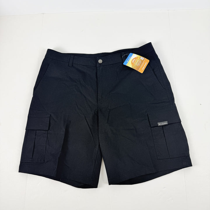 Translation missing: en.Columbia Men's Rapid Rivers Cargo Shorts Cotton Blend Stretch Black-34W