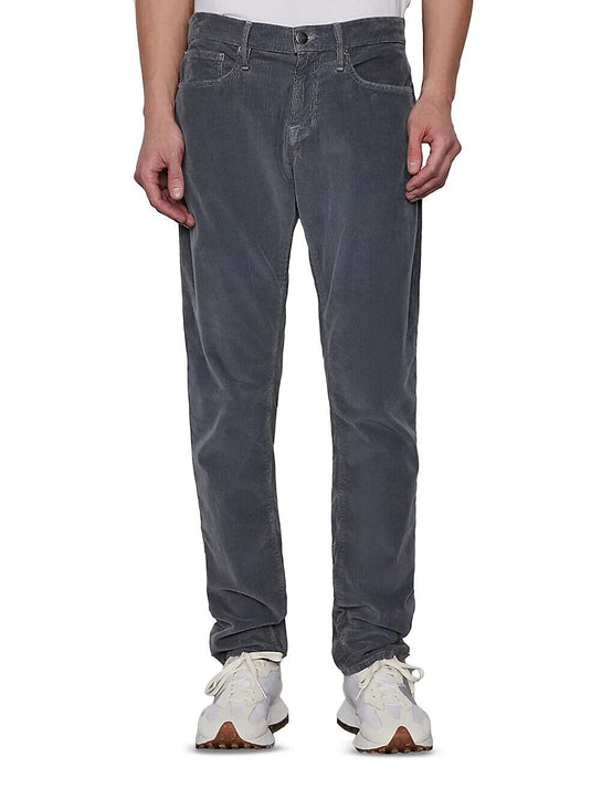 Translation missing: en.FRAME L'Homme Men's Skinny Fit Corduroy Jeans in Saville Gray-38