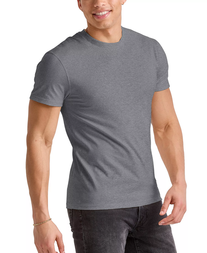 Translation missing: en.Hanes Originals Men's Tri-Blend Short Sleeve T-shirt Slate Tri-blend Gray-XL