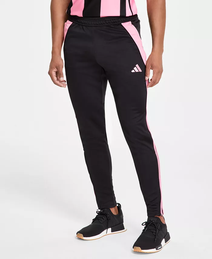 Translation missing: en.adidas Men's Tiro 24 Soccer Pants Regular Fit Aeroready Black Pink-2XL