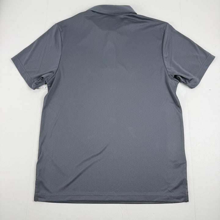 Translation missing: en.PGA Tour Golf Polo Shirt Iron Gate Gray Size Medium Men's Stitched Chest Block