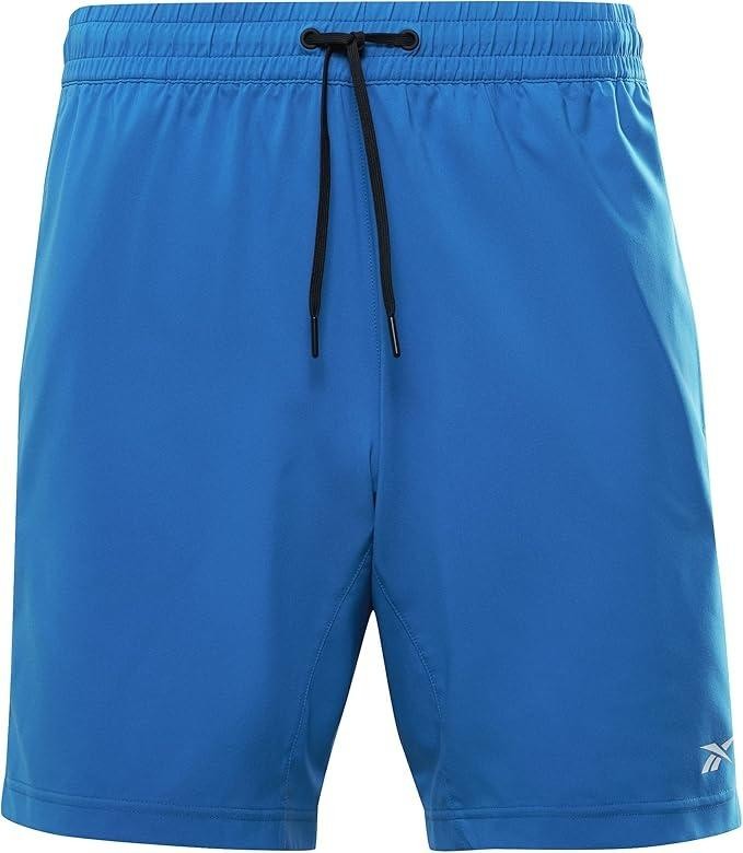 Translation missing: en.Reebok Workout Ready Shorts Vector Blue Size Medium Woven 9Inseam Reg Fit