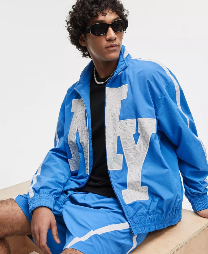 Translation missing: en.Mode of One Men's Relaxed Fit Ripstop Track Jacket Palace Blue-Medium