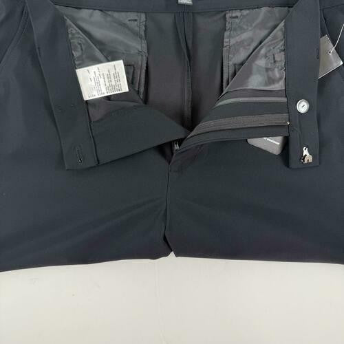 Translation missing: en.Alfani Alfatech Men's Classic-Fit Solid Stretch Dress Pants Deep Black-32x32