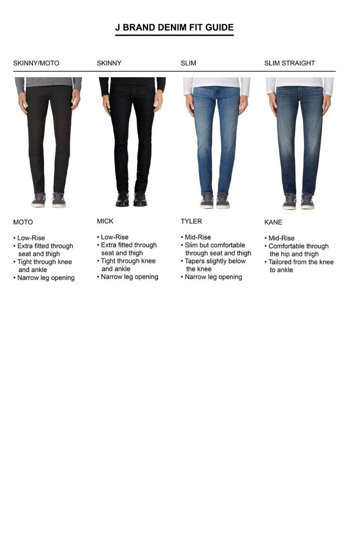 Translation missing: en.J Brand Men's Kane Slim Straight Fit Jeans - Hirsch - Size 28/34