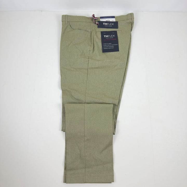 Translation missing: en.Tommy Hilfiger Twill Pants Men's 38x32 Olive Modern-Fit Stretch Fabric Waistband