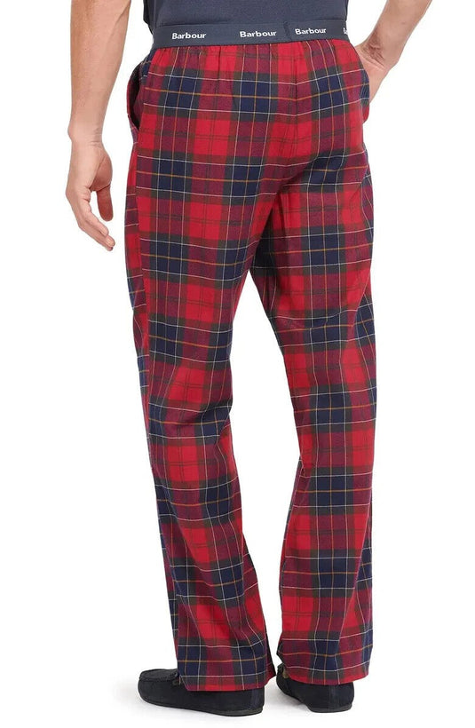Translation missing: en.Barbour Men's Glenn Tartan Lounge Pants in Red Tartan-2XL