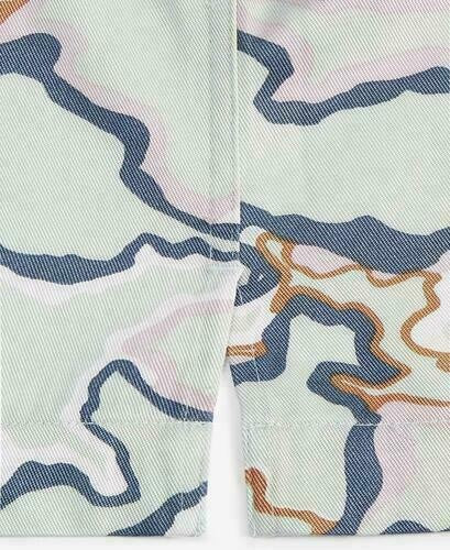 Translation missing: en.Mode of One Men's Relaxed-Fit Printed Button-Down Camp Shirt Iced Mint -2XL