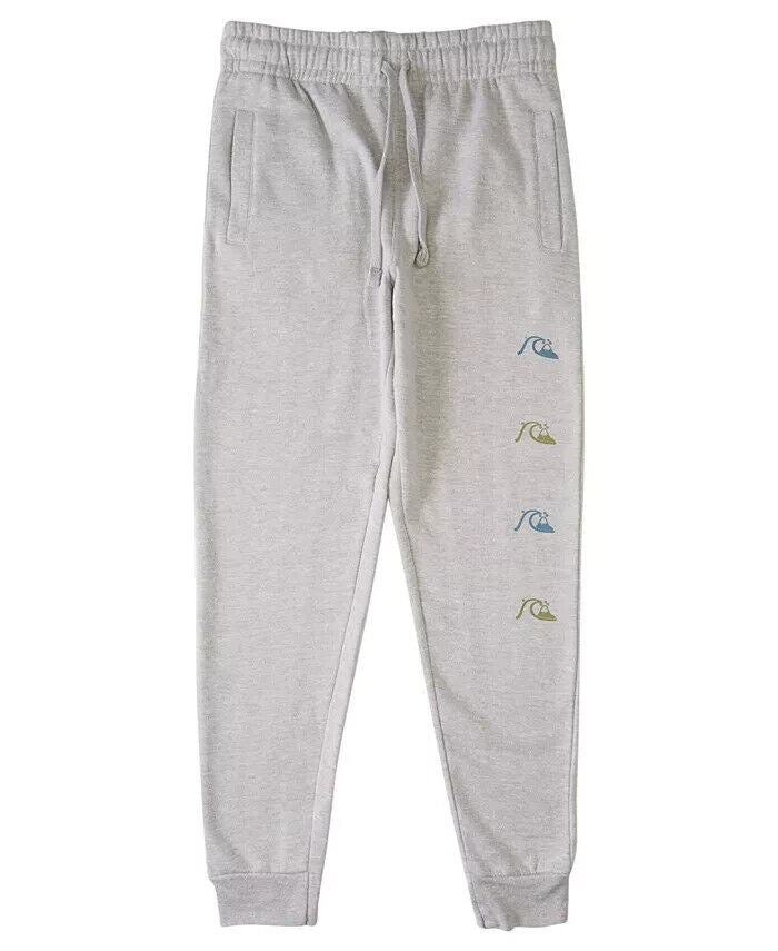 Translation missing: en.Quiksilver Men's Into The Clouds Fleece Jogger Sweatpants in Heather Grey-XL