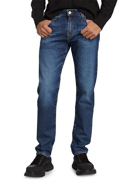 Translation missing: en.AG Tellis Men's Vapor Wash Modern Slim Fit Jeans in Airway Blue-29/34 1783LED