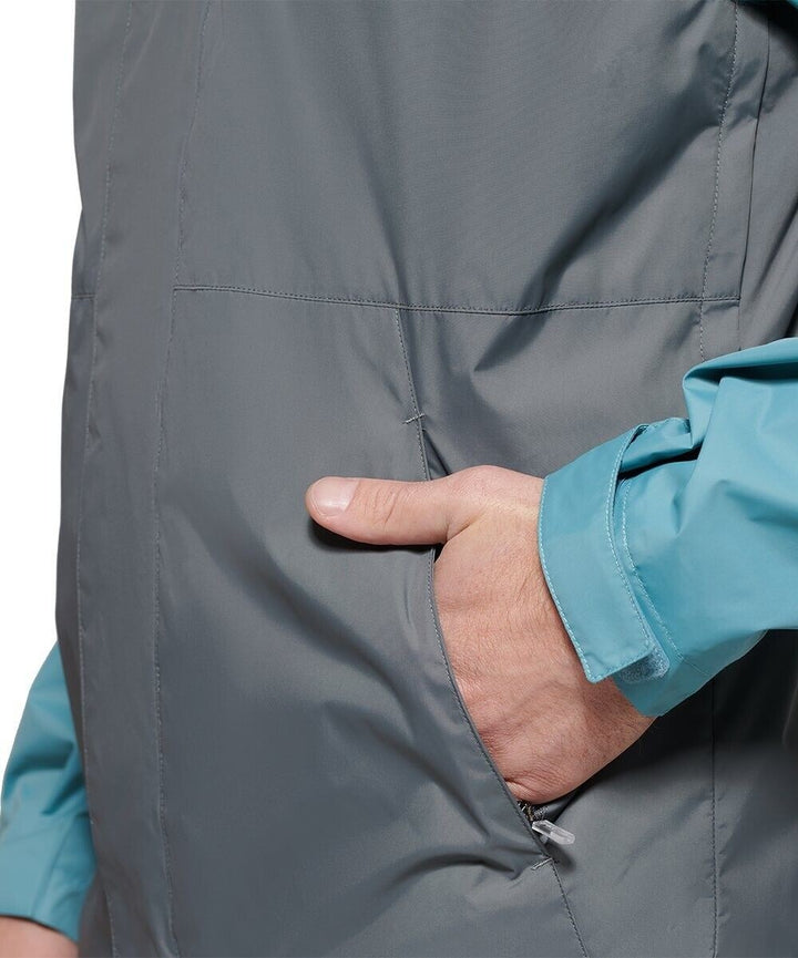 Translation missing: en.Bass Outdoor Men's Firebird Rain Tech Jacket in Gargoyle/Arctic-Small