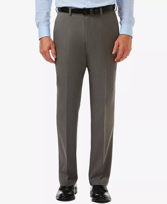Translation missing: en.Haggar Men's Cool 18 Pro Reg-Fit 4-Way Stretch Moisture-Wick Dress Pants-36x32